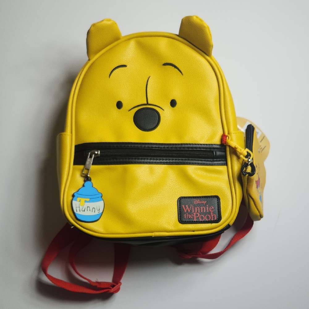 Disney Winnie the Pooh Yellow and Red Kids Bag